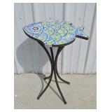 MOSAIC FISH GARDEN TABLE