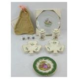 BROWN BAG RAGGEDY ANN COOKIE MOLD, IRISH POTTERY,