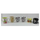 (5) DISNEY MUGS