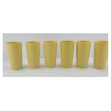 (6) TUPPERWARE GLASSES