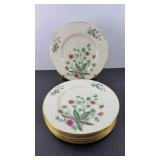 (8) LENOX SALAD PLATES, COUNTRY GARDEN PATTERN