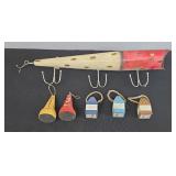 FISH LURE COAT RACK, DECOR