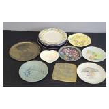 (3) PROVENCE PLATES, OTHER ASST PLATES