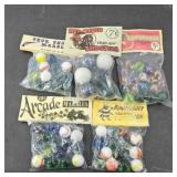 (5) BAGS MARBLES