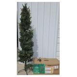 7FT HAYDEN PENCIL PRE LIT TREE