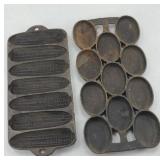 WAGNER CAST IRON CORN STICK PAN, MUFFIN PAN