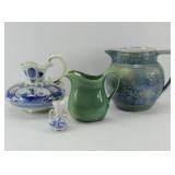 DELFT PITCHER & OTHER PITCHERS