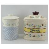CANISTER, BISCUIT JAR