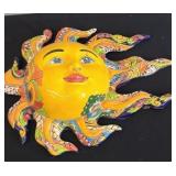 POTTERY SUN DECOR