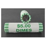 (2) ROLLS LADY LIBERTY TIMES - 100 DIMES