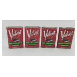 (4) TOBACCO TINS