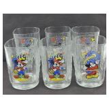 (6) MICKEY MOUSE COLLECTOR GLASSES