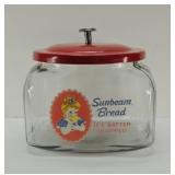 SUNBEAM BRAND COUNTER JAR