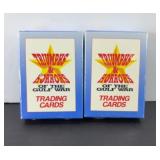 (2) GULF WAR TRADING CARD SETS