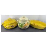 VEGETABLE CERAMIC DISHES