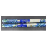 (2) ROLLS KLEBEFOLIE SELF ADHESIVE CRAFT FOIL