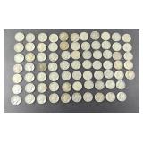 (75) SILVER MERCURY DIMES