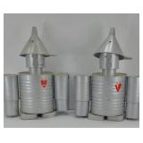(2) TIN CAN ROBOTS