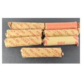 (7) ROLLS WHEAT PENNIES