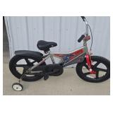 OPTIMUS PRIME 18 INCH BIKE W/ TRAINING WHEELS