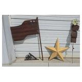 METAL YARD ART