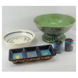 FRUIT BOWL, PIE PLATE AND MORE