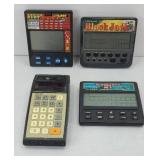 VINTAGE CALCULATOR, POCKET GAMES