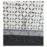 METAL PLANT STAND, METAL DECOR