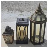 (3) LANTERNS