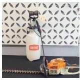STIHL HS 45 GAS HEDGE TRIMMER, SPRAYER