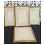 (4) PRINTS SIGNED DEBBIE M TACKE