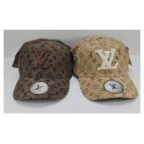 (2) LOUIS VUITTON HATS
