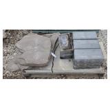 ASSORTED PAVERS & STONE