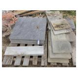 (7) PAVER TILES & ASSORTED