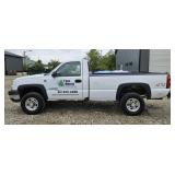 2006 CHEVROLET SILVERADO 2500HD REGULAR CAB TRUCK
