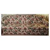 FLORAL SOFA, VERY CLEAN