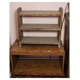 (2) SMALL SHELVES