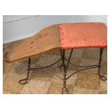 ANTIQUE SHOE SALESMAN STOOL
