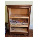 WOOD SHELF UNIT (UPSTAIRS)