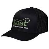12) L/XL Black Kast Logo Flexfit Trucker Hats