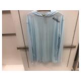1) 2XL Ice Blue Ronin Sun Hoodie