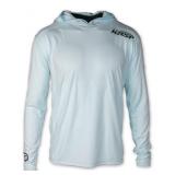 1) 2XL Ice Blue Ronin Sun Hoodie