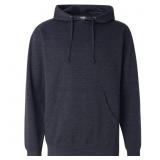 4) Med Navy Heather Blue Hoodies