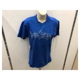 3) Sm. Cobalt Blue Bucket List Fishing T-Shirts