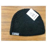 1) Black Chunk Beanie