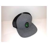 5) Grey with Green Kast Logo Trucker Hats