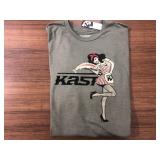 10) 2XL Olive Green Pinup Fishing Kast T-Shirts