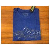 3) Indigo Blue Fishing Kast Gear T-Shirts