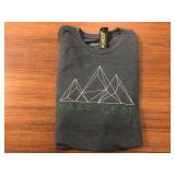 9) Medium Blue Teton Line Kast Gear T-Shirts