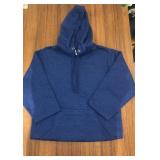 1) Medium Heather Blue Hoodie